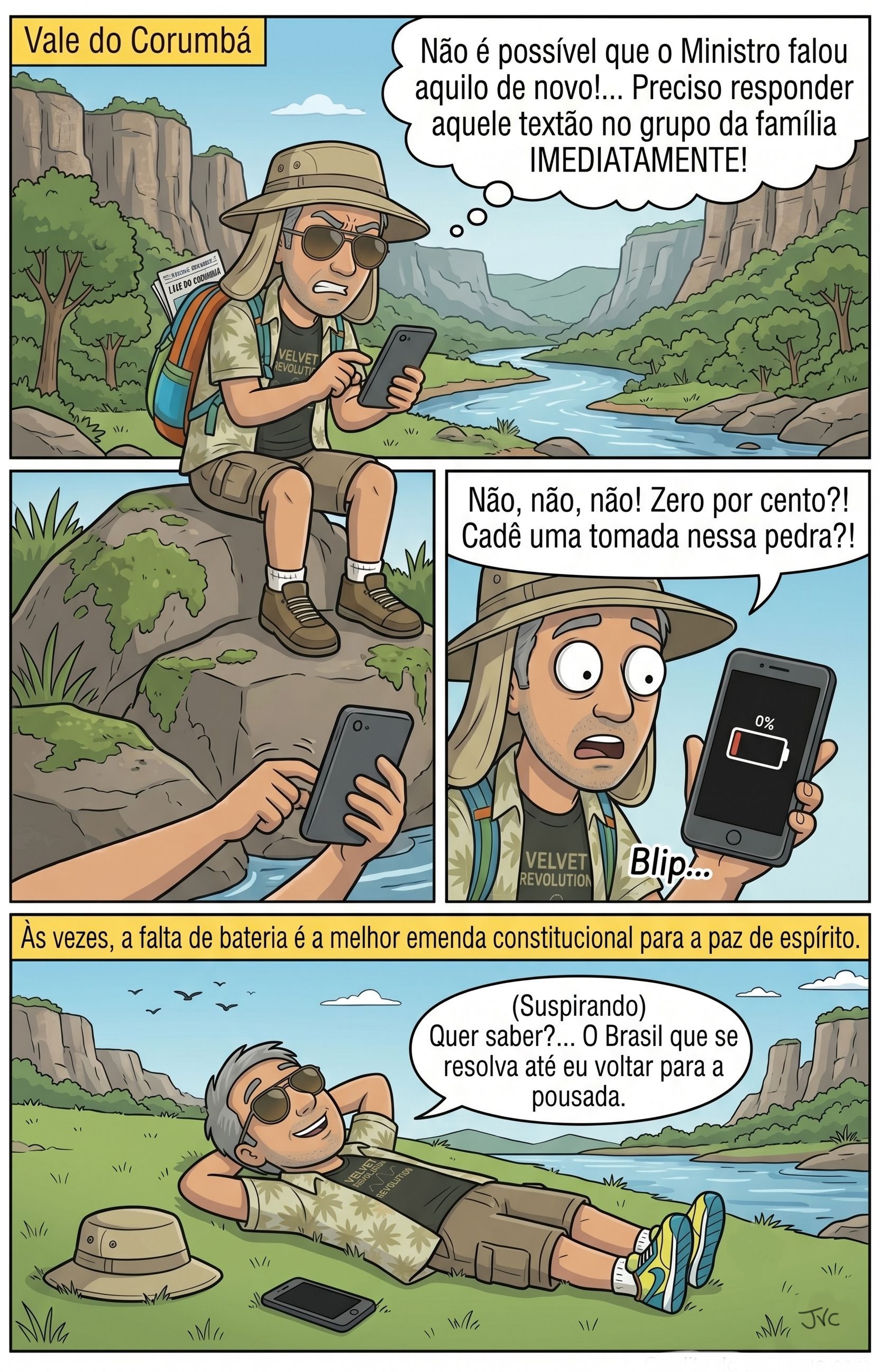 003 - Sem bateria